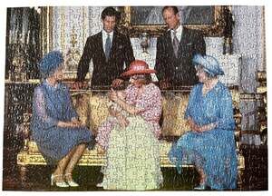 Vintage Falcon The Royal Christening Prince William 500 Piece Jigsaw Puzzle